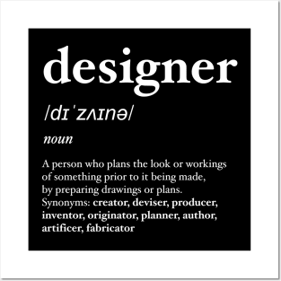 definition of designer (wh) Posters and Art